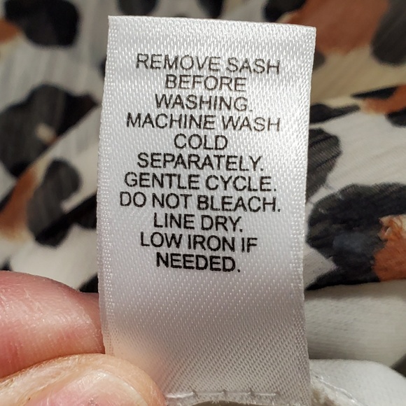 Long Leopard Print Dress size XS - Picture 6 of 6